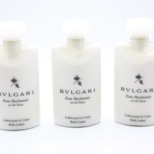 BVLGARI au thé Blanc Pack Of 12 NEW (White Tea ) Body Lotion - 2.5 Fl oz / 75mL